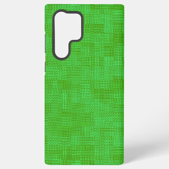 Funda Para Samsung Galaxy Gemas verdes (Reverso )