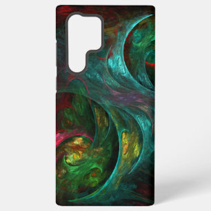Funda Para Samsung Galaxy S22 Ultra Génesis del Universo Fractal Vivo en Color