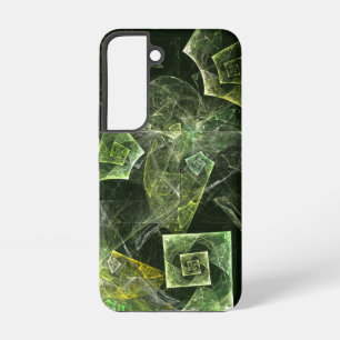 Funda Para Samsung Galaxy S22 Geometría Fractal de Luz Abstracta de Equilibrio R