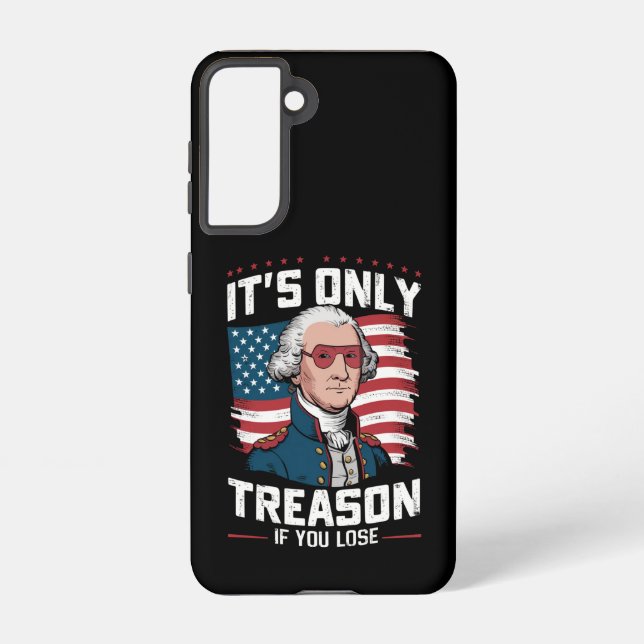 Funda Para Samsung Galaxy George Washington no es sólo traición si pierdes (Reverso )