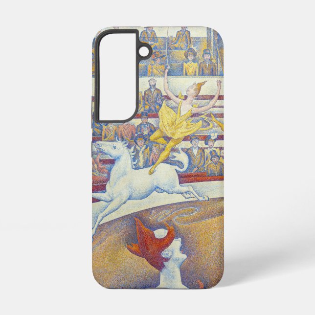 Funda Para Samsung Galaxy Georges Seurat - El circo (Reverso )