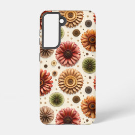 Funda Para Samsung Galaxy S21 Gerbera en Abundancia