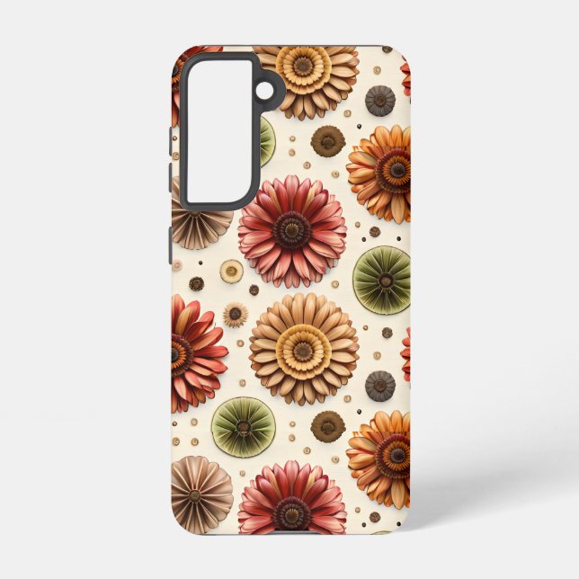 Funda Para Samsung Galaxy Gerbera en Abundancia (Reverso )