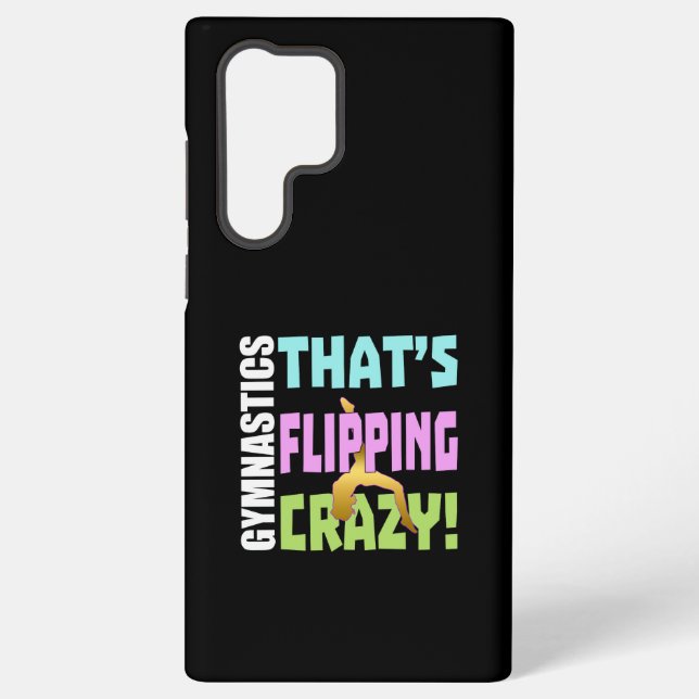 Funda Para Samsung Galaxy Gimnasia de chicas - Flipping Crazy (Reverso )