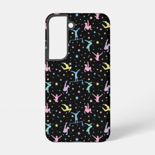 Funda Para Samsung Galaxy S22 Gimnastas de gimnasia chica con estrellas