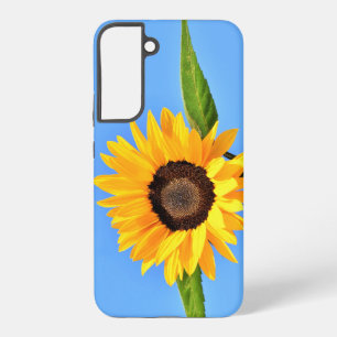 Funda Para Samsung Galaxy S22+ Girasol Amarillo Contra Sol En Cielo Azul