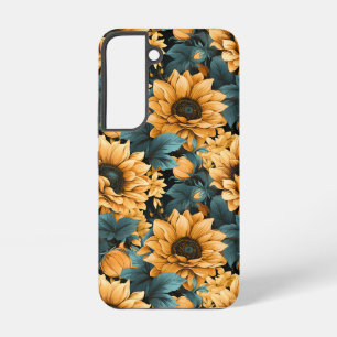 Funda Para Samsung Galaxy S22 Girasol Hermoso - Arte Floral Vibrante