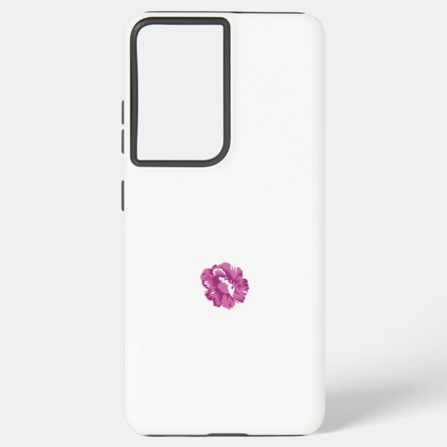Funda Para Samsung Galaxy Girly, Pale Megenta, Salud Real (Reverso )