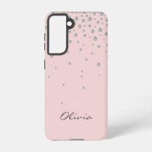 Girly Rubor Pink Personalizable Name