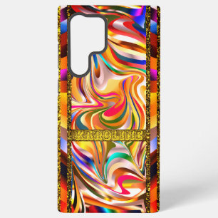Funda Para Samsung Galaxy S22 Ultra Giros de color Artsy