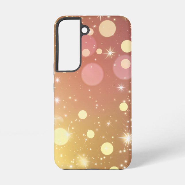 Funda Para Samsung Galaxy Glitter Starlight Bokeh (Reverso )