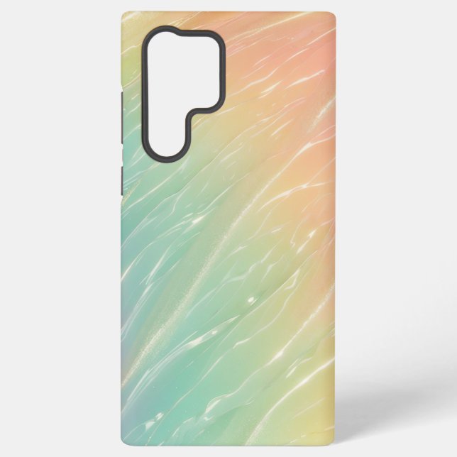 Funda Para Samsung Galaxy Glitter Streamline Phone Case (Reverso )