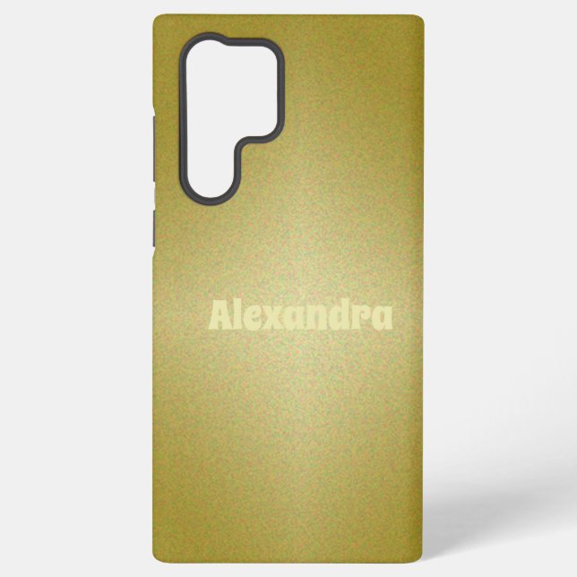 Funda Para Samsung Galaxy Gold For Me (Reverso )