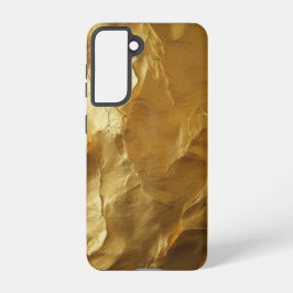 Funda Para Samsung Galaxy S21 Gold Luxury 