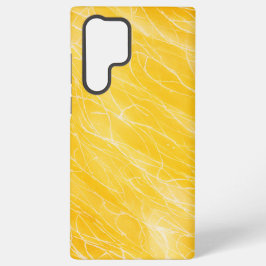 Funda Para Samsung Galaxy S22 Ultra Golden Brushstrokes Phone Case
