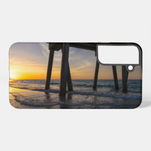 Funda Para Samsung Galaxy S22+ Golden Sunrise Under Pensacola Pier Samsung