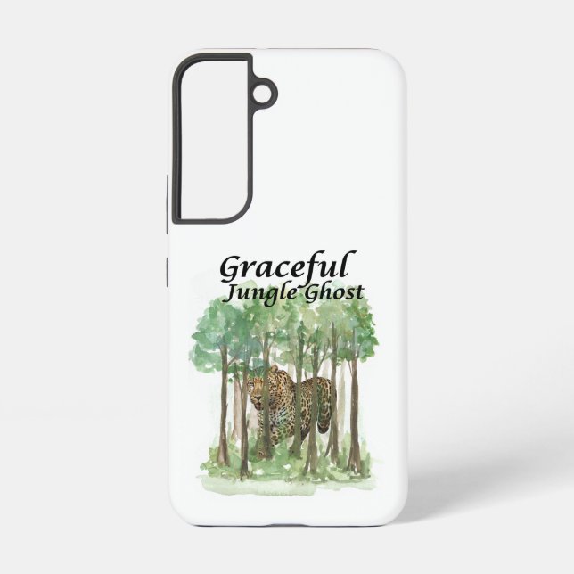 Funda Para Samsung Galaxy Graceful Jungle Leopard (Reverso )
