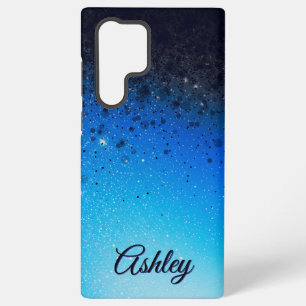 Funda Para Samsung Galaxy S22 Ultra Gradiente de galaxia neón