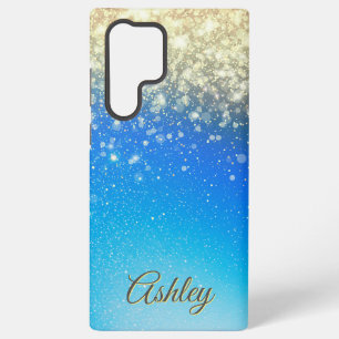 Funda Para Samsung Galaxy S22 Ultra Gradiente de galaxia neón