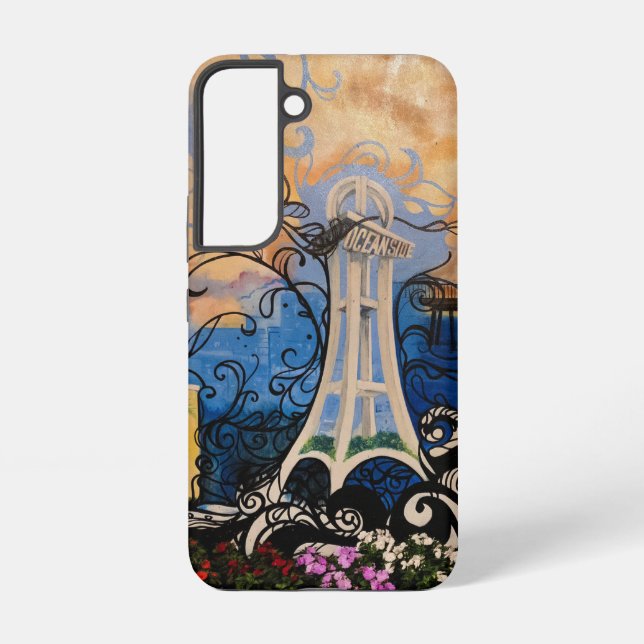 Funda Para Samsung Galaxy Graffiti de Oceanside (Reverso )