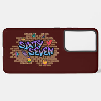 Funda Para Samsung Galaxy S21+ Graffiti Style 67