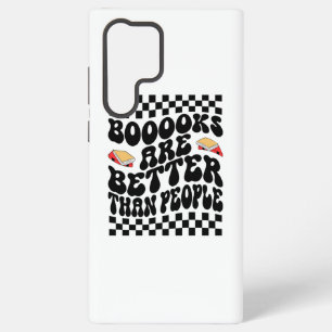 Funda Para Samsung Galaxy S22 Ultra Gráfico de Tablero de Ajedrez Retro "Los Libros So