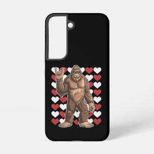 Funda Para Samsung Galaxy S22 Gran Día de San Valentín Funny Hearts Sasquatch Lo