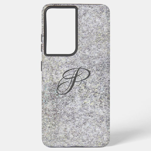 Funda Para Samsung Galaxy Granito negro (Reverso )