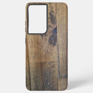 Funda Para Samsung Galaxy S21 Ultra Grano de madera como estuche de teléfono (no hecho