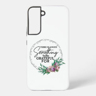 Funda Para Samsung Galaxy S22+ Gratitud Vibes White