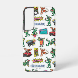 Funda Para Samsung Galaxy S22 Gremlins™ Diversión con Stickers Patrón