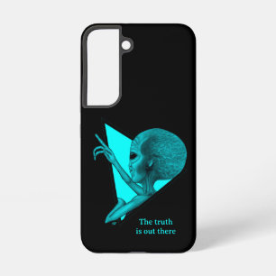 Funda Para Samsung Galaxy S22 Grey Alien, la verdad está ahí fuera