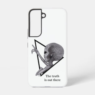 Funda Para Samsung Galaxy S22 Grey Alien, la verdad está ahí fuera