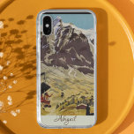 Funda Para Samsung Galaxy S22 Grindelwald, Suiza | Viajes retro<br><div class="desc">Grindelwald, Suiza | Estuche de teléfono Retro Travel. Edite para añadir tu propio nombre en una bonita letra manuscrita. Dé un paso atrás en el tiempo con este impresionante estuche de teléfono con temática de viajes de vintage de los Alpes suizos. El complejo diseño ofrece unas impresionantes vistas panorámicas a...</div>