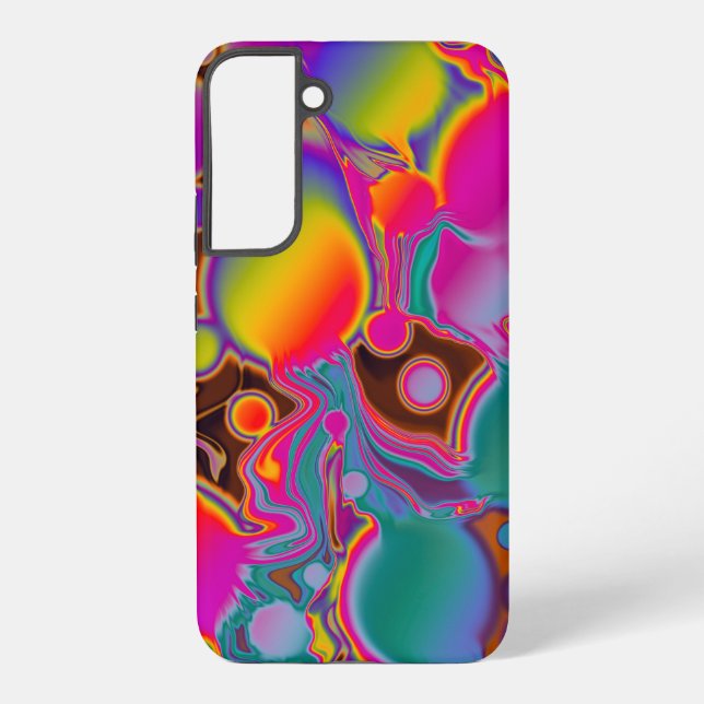 Funda Para Samsung Galaxy Groovy Color Burst (Reverso )