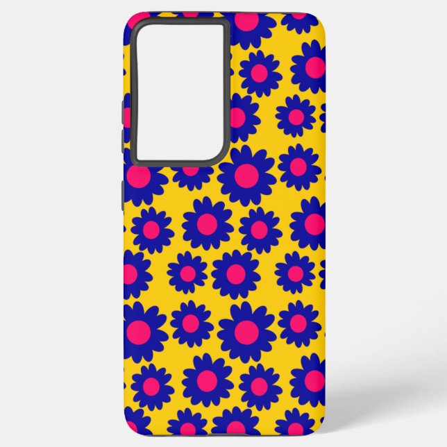 Funda Para Samsung Galaxy Groovy Daisies (Reverso )
