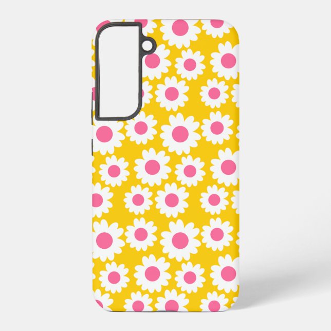 Funda Para Samsung Galaxy Groovy Daisies (Reverso )