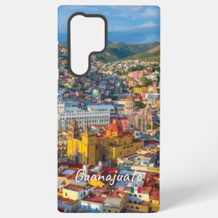 Funda Para Samsung Galaxy S22 Ultra Guanajuato, México - Paisaje Urbano Colorido