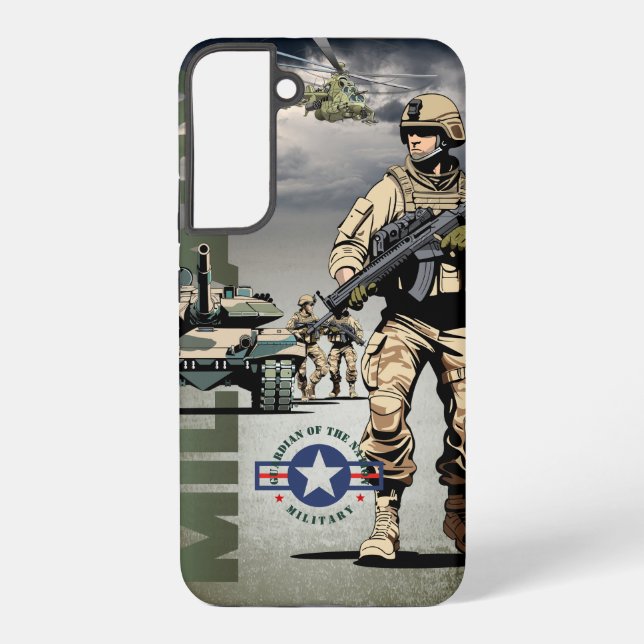 Funda Para Samsung Galaxy Guardián de La Nación | (Reverso )