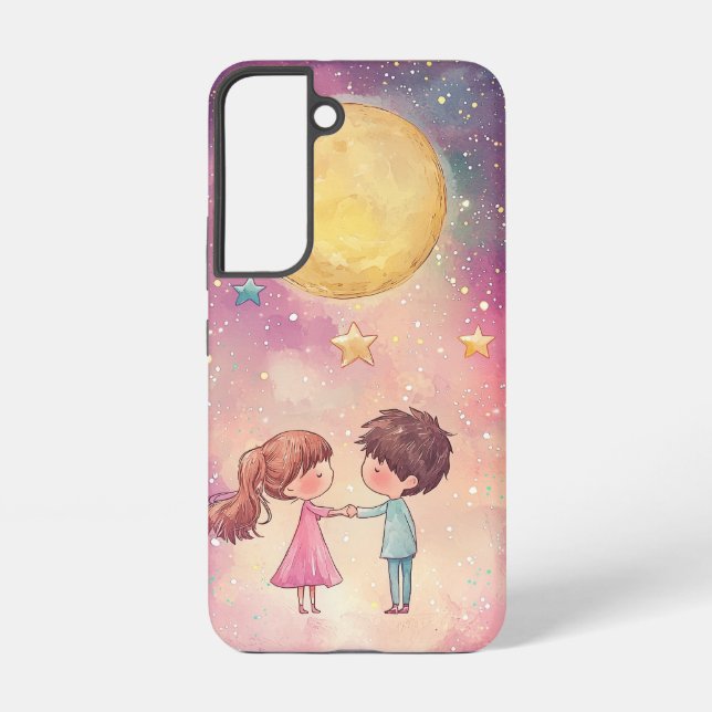 Funda Para Samsung Galaxy Guardián del brillo de la pluma (Reverso )