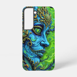 Funda Para Samsung Galaxy S22 Guardián etéreo: fusión de elementos