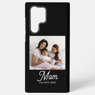 Funda Para Samsung Galaxy S22 Ultra Guion Establecido Mamá Negra