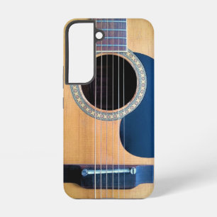 Funda Para Samsung Galaxy S22 Guitarra Acústica de 6 Cuerdas Dreadnought Diseño