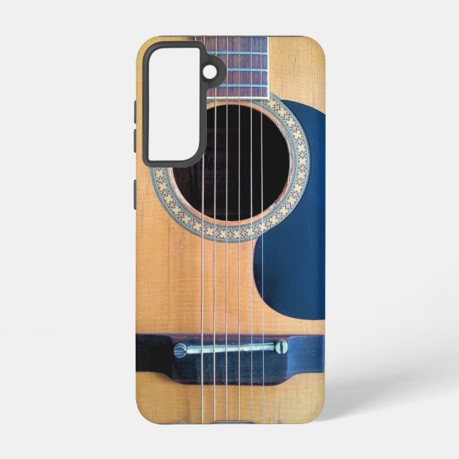 Funda Para Samsung Galaxy Guitarra Acústica Dreadnought (Reverso )