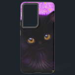 Funda Para Samsung Galaxy S21 Ultra Gustav Klimt Cat<br><div class="desc">Funda de Samsung Galaxy con un gato de Gustav Klimt! Este florido gatito se encuentra en un campo verde de flores moradas. Un regalo perfecto para los amantes del gato y del arte austriaco.</div>