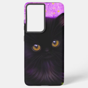 Funda Para Samsung Galaxy S21 Ultra Gustav Klimt Cat
