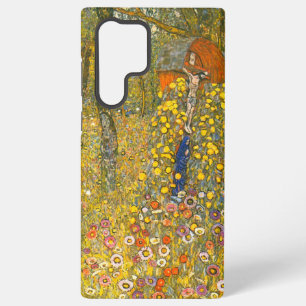Funda Para Samsung Galaxy S22 Ultra Gustav Klimt Farm Garden con Crucifix