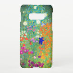 Funda Para Samsung Galaxy S10E Gustav Klimt Flower Garden<br><div class="desc">Funda Samsung Galaxy con el jardín de flores de pintura al óleo de Gustav Klimt (1906). Un bonito jardín de flores moradas,  rojas,  blancas,  azules y naranjas. Un gran regalo para los amantes del arte Art Nouveau y austriaco.</div>