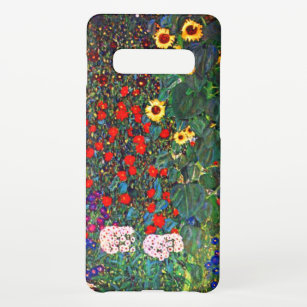 Funda Para Samsung Galaxy S10+ Gustav Klimt Flower Garden