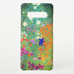 Funda Para Samsung Galaxy S10  Gustav Klimt Flower Garden<br><div class="desc">Funda Samsung Galaxy con el jardín de flores de pintura al óleo de Gustav Klimt (1906). Un bonito jardín de flores moradas,  rojas,  blancas,  azules y naranjas. Un gran regalo para los amantes del arte Art Nouveau y austriaco.</div>